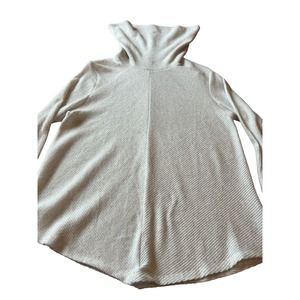 No Frills Womens M Shirt Cowl Neck Turtle Neck Knit Sweater Knitwear Pullover